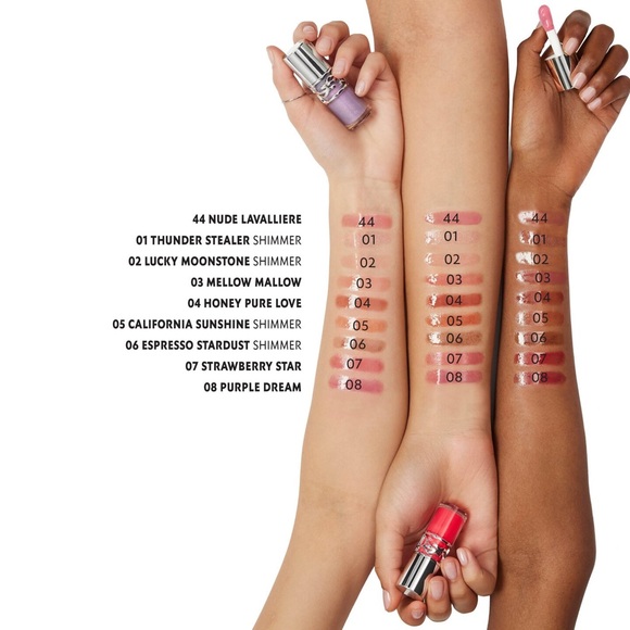 YSL NEW Loveshine Plumping Lip Oil Gloss - Shade 06 Espresso Stardust - Picture 2 of 9